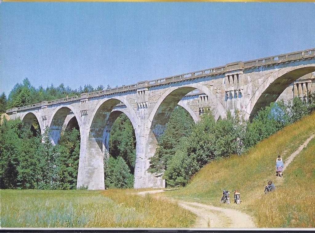 STAŃCZYKI pow. Gołdap 1978 wiadukt