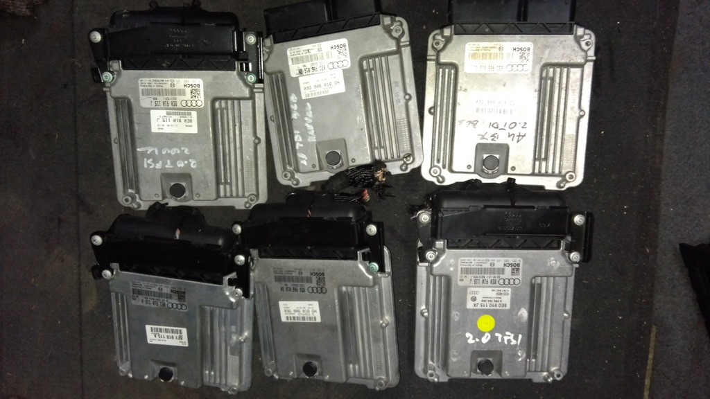 AUDI A4 B7 Komputer silnika 2.0 TFSI 8E1910115A