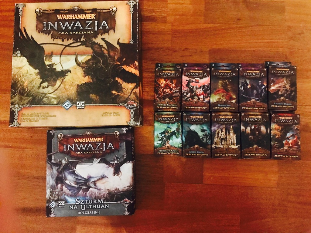 Inwazja WARHAMMER i Szturm na Ulthuan plus dodatki