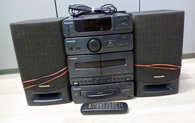 WIEŻA PANASONIC SA-CH32 Z KOLUMNAMI
