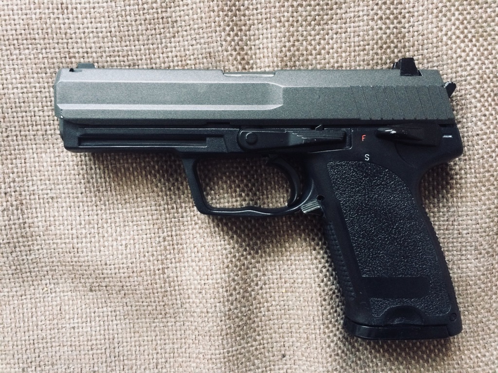 HK USP P8 KJW metal slide GBB na części
