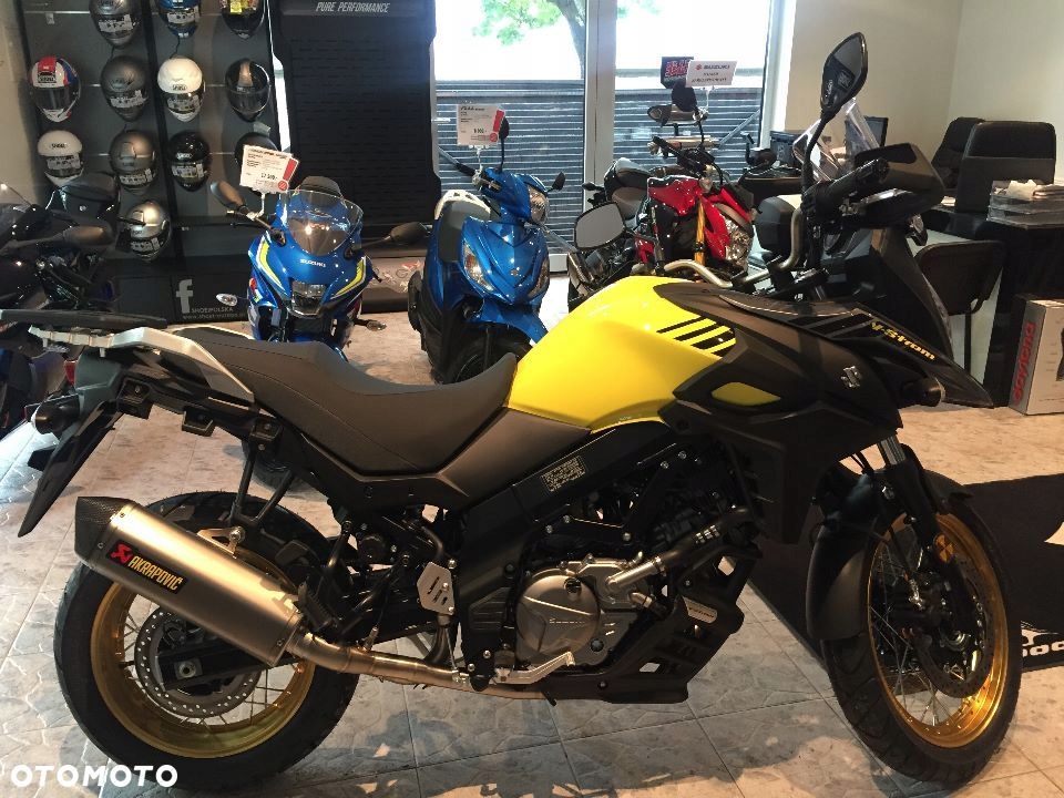 DL650XT Akrapovic Suzuki GRANDys duo Łódź Sarmacka