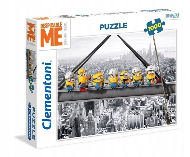 Puzzle Clementoni 1000 elementów. Minionki 39370