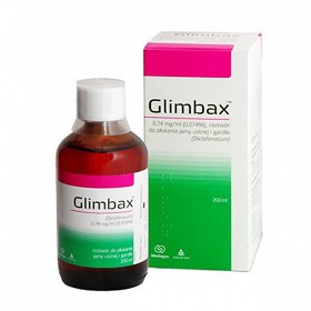 GLIMBAX Rozt. do pł.jama ustna/gardło 200ml APTEKA