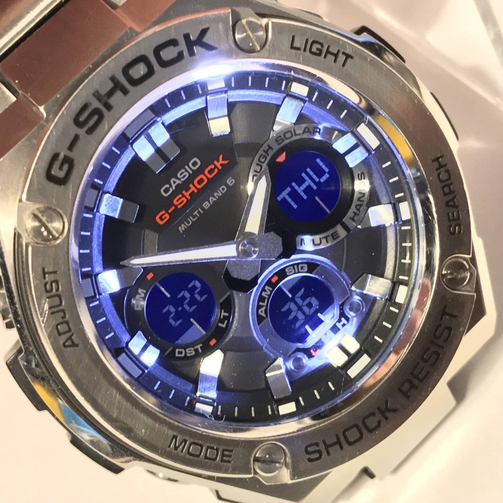 CASIO G-Shock GST-W110D Zegarek męski SUPER stan!