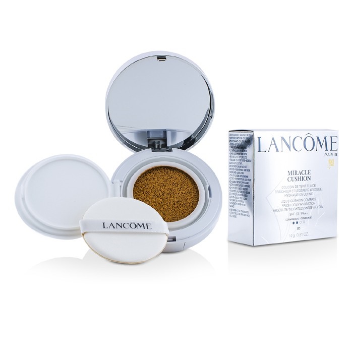 LANCOME MIRACLE CUSHION 03 BEIGE PECHE 14g