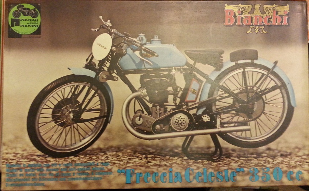 Bianchi Freccia Celeste 350cc イタリア プラモデル - メルカリ