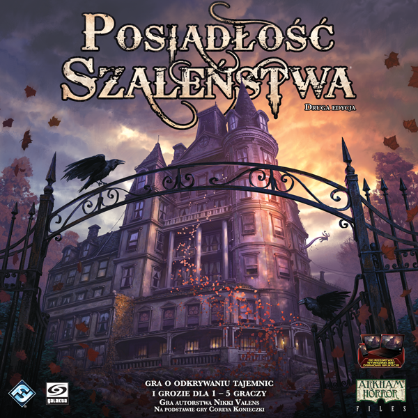 GRA HORROR POSIADŁOŚĆ SZALEŃSTWA 2e  APK GALAKTA 7270619751