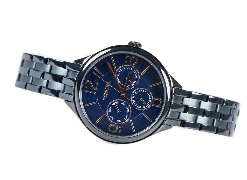 TT FOSSIL BQ3225 ZEGAREK DAMSKI BLUE TONE GW 7525721656 oficjalne archiwum Allegro