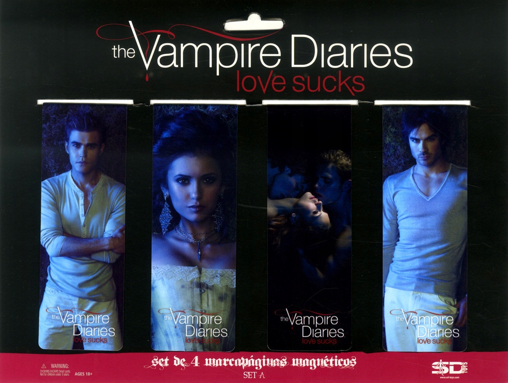Vampire Diaries Magnetic Bookmark Set A