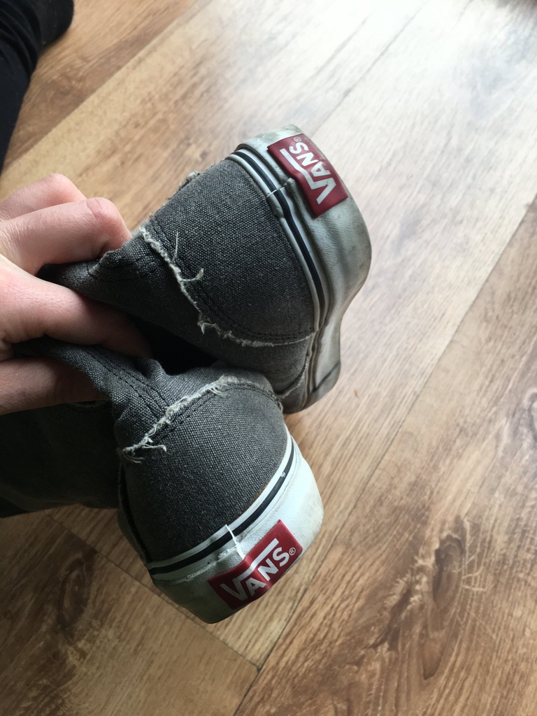 VANS tenisówki przed kolano , długie rozm. 37,5