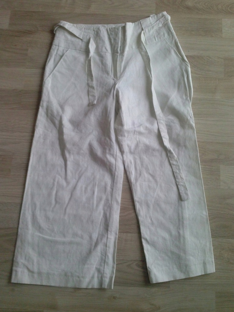Spodnie białe 34