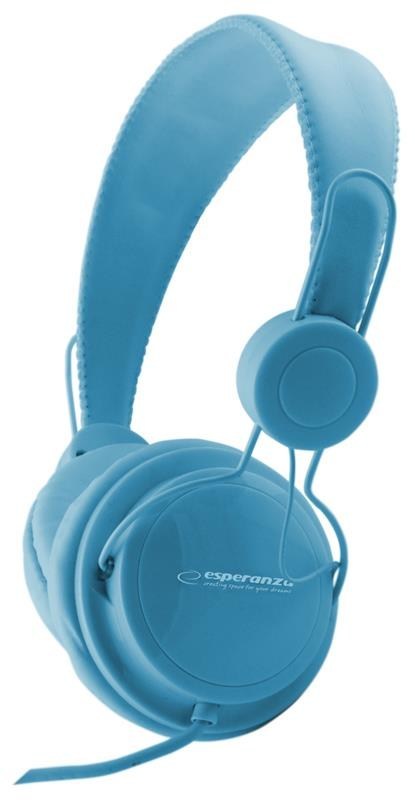 Słuchawki Esperanza EH148B niebieskie
