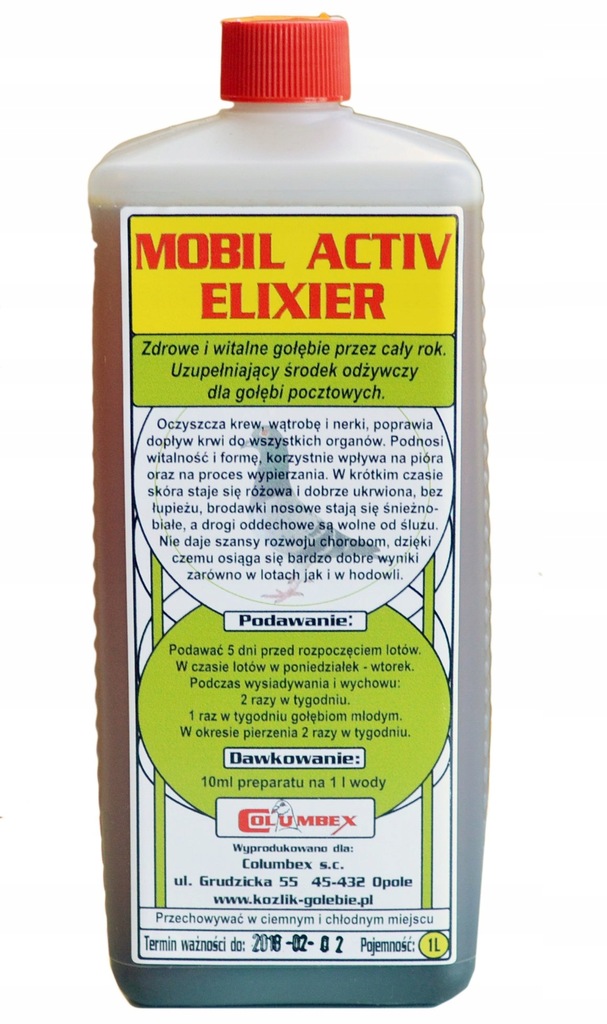 Columbex - Mobil Activ Elixier - 1L (witalność)