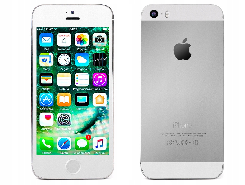 Apple iPhone 5S 16GB silver / srebrny wys. z PL