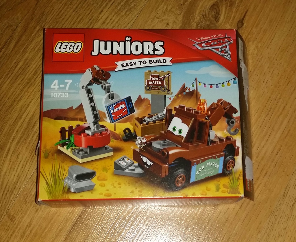 LEGO Juniors AUTA 3 Składowisko u Złomka
