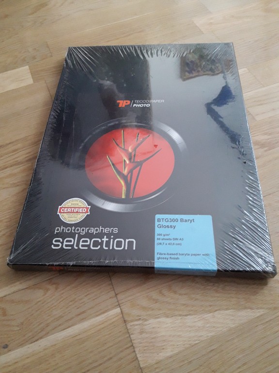 Papier foto A3 Tecco BTG300 Baryt Glossy