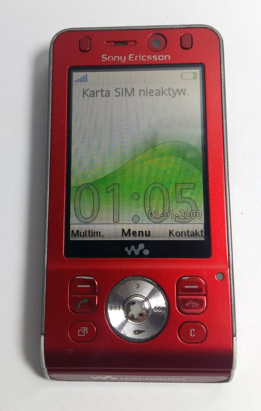 SONY ERICSSON W910I B/N