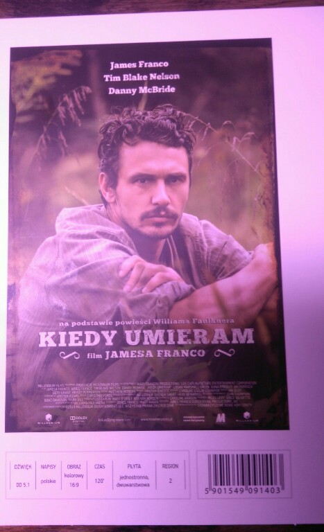Kiedy umieram reź. James Franco, USA 2013, 120 min