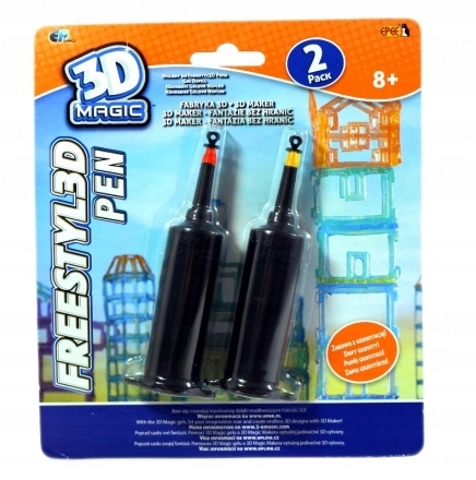 3D MAGIC FREESTYL3D PEN WKŁADY ŻELOWE STUDIO 3D
