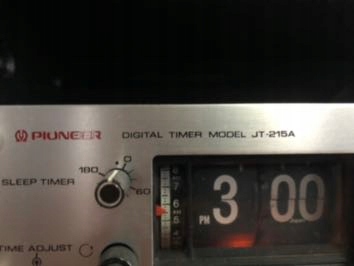 Pioneer jt-215A timer vintage top nie sa-9800