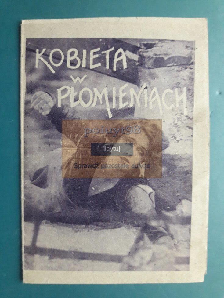 PRZEDWOJENNY FILM - REKLAMA - KINO LUBLINIEC