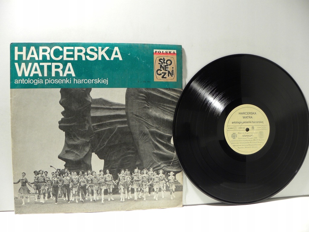 LP ZESPÓŁ SŁONECZNI HARCERSKA WATRA ANTOLOGIA EX+