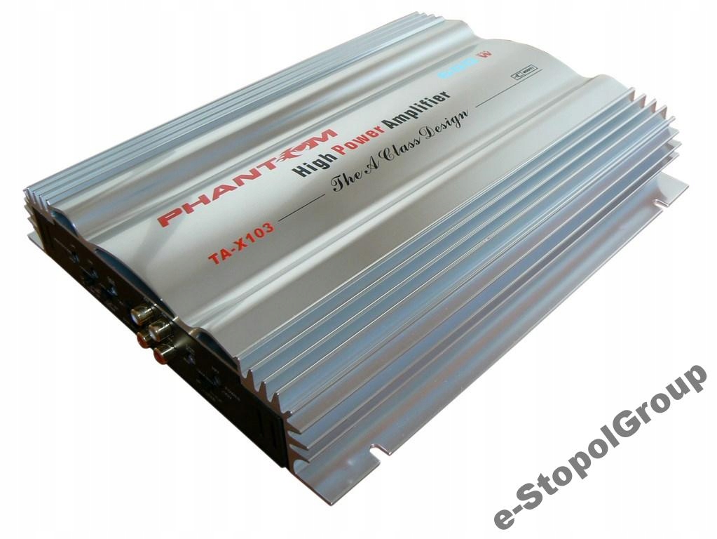WZMACNIACZ SAMOCHODOWY 4 KANAŁY 4 X 50W RMS MOSFET