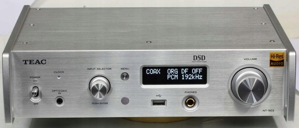 Odtwarzacz sieciowy DAC TEAC NT-503 na gwarancji