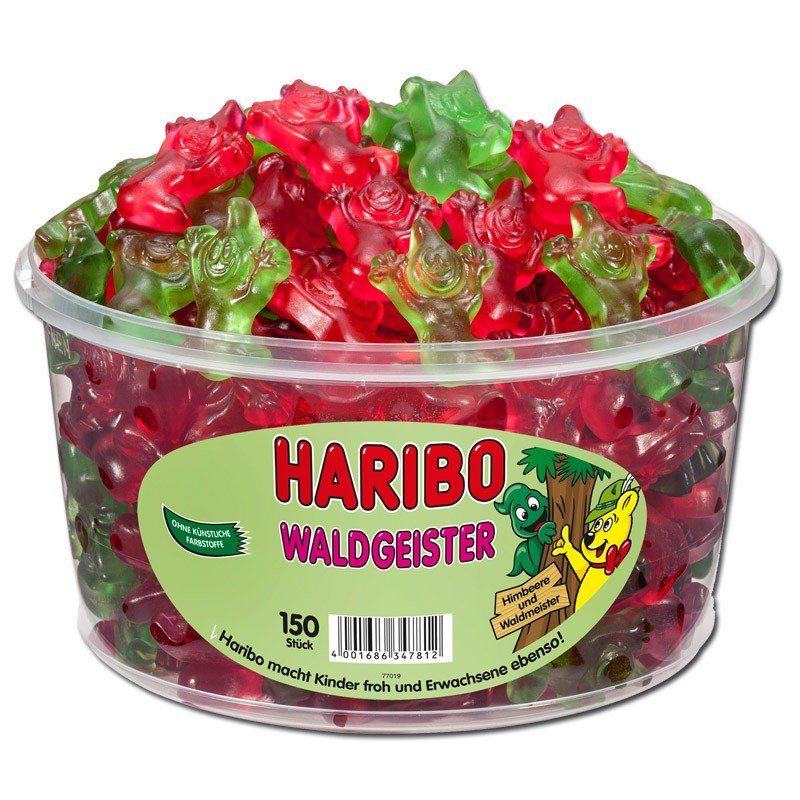 Żelki Haribo Waldgeister Leśne Duchy 150 szt