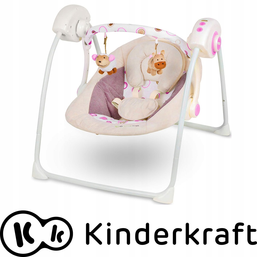 Huśtawka leżaczek bujaczek Kinderkraft EASY SWING