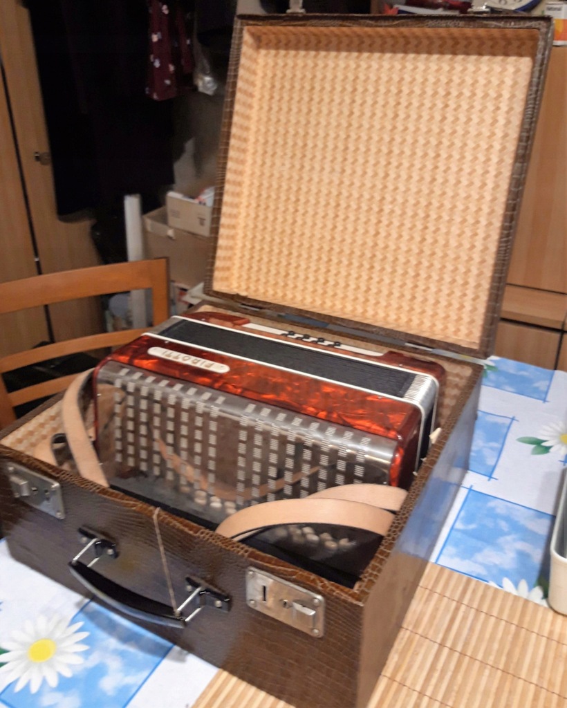 harmonia Firotti,instrument muzyczny, akordeon , 7582494719
