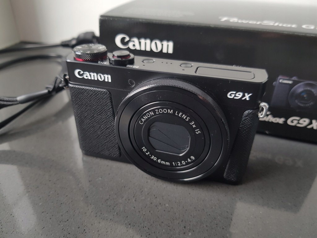 Canon PowerShot G9X Stan Idealny, Pełen komplet