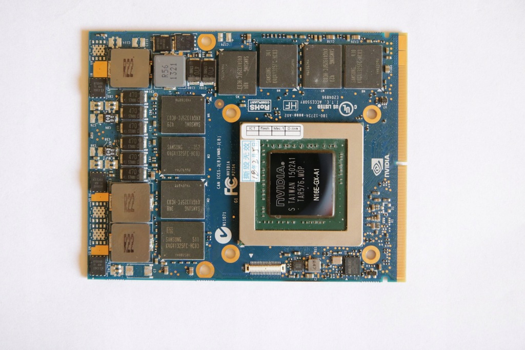 Karta graficzna nVidia GTX 980M 8GB MXM N16E-GX-A1