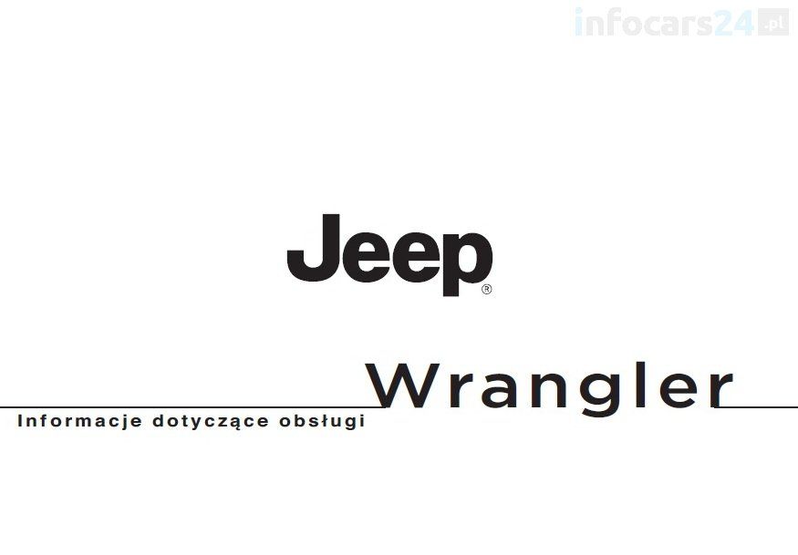 Jeep Wrangler od 2011 Nowa Instrukcja Obsługi