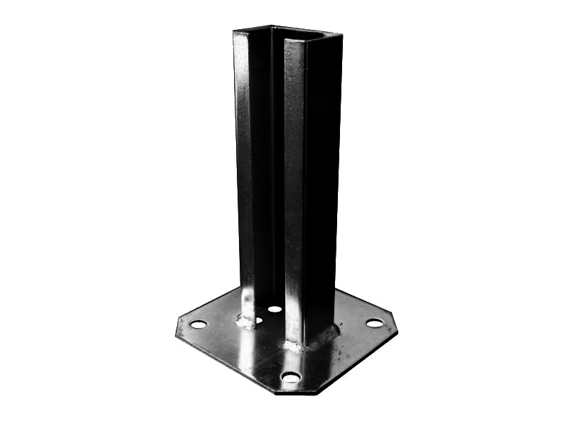 STOPA - MARKA do słupki panele 60/40 mm - CZARNA