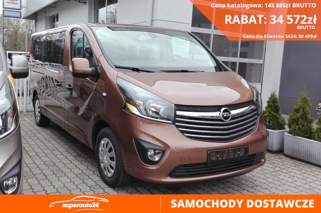 Opel Vivaro Extra Long 145KM Kombi Navi i