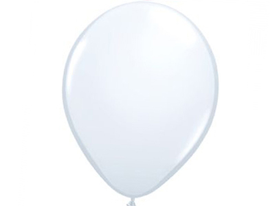 Balony białe matowe ślub wesele mocne BelBal