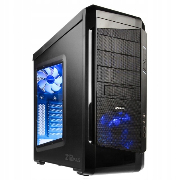 Obudowa ZALMAN Z12 PLUS ATX Midi Tower NOWA!