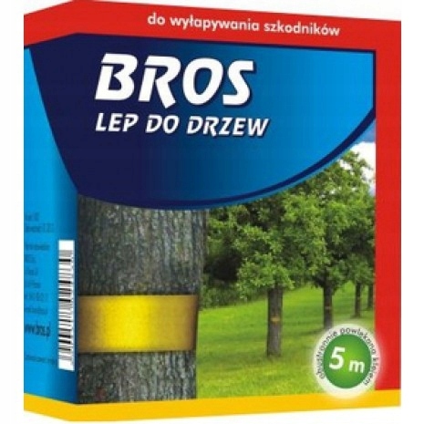 BROS LEP TAŚMA DO DRZEW SAMOPRZYLEPNA NA OWADY