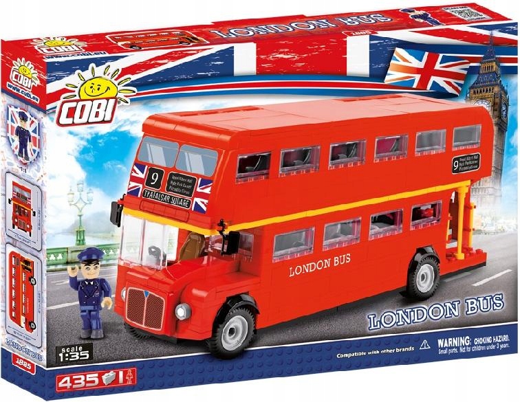 Action Town 435 elementów London Bus, autobus+ GRA