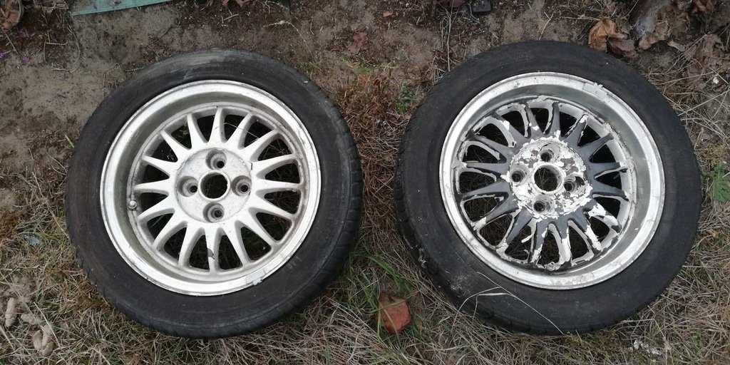 Felgi Nissan Micra K11 Ronal R8 R15 7J et37 4szt.