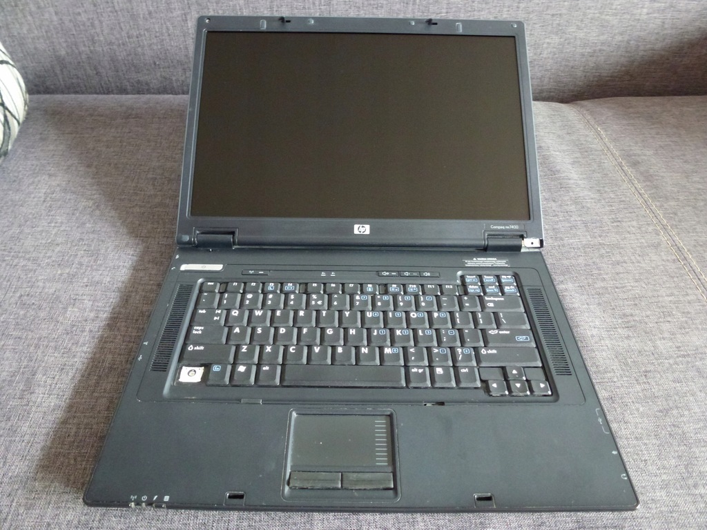 Hp compaq nx7400 установка windows 7