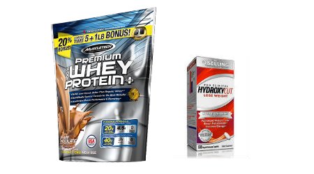 MuscleTech Whey Protein 2720g + Hydroxycut 60caps