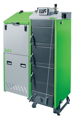 KOCIOŁ 14 KW BIO SLIM PELET LEWY CZ/GÓRNY