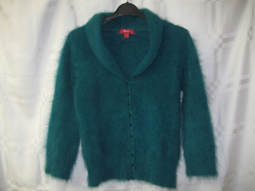 MONSOON Sweter damski rozm 40/12 ANGORA