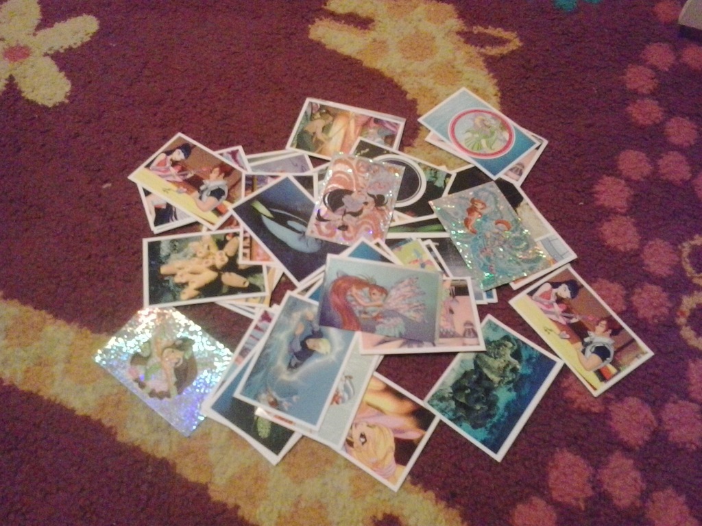 Naklejki Panini WINX 52 sztuki