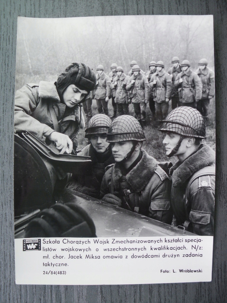 WAF 1984 Elbląg Szkoła Chorążych Wojsk Zmechanizow