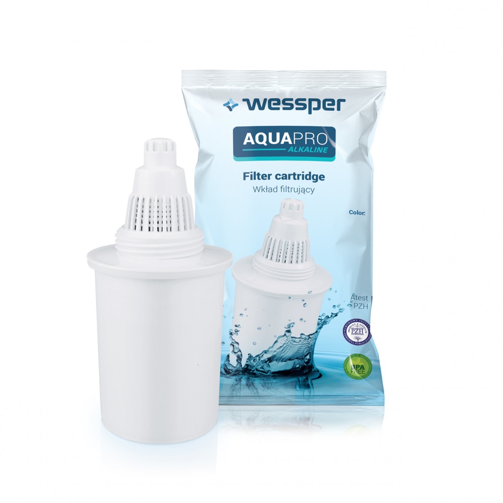 Filtr wody do dzbanka Wessper Aquapro 2.5L white