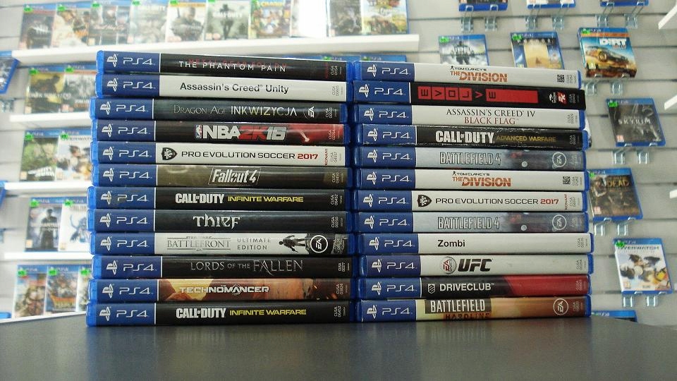 ZESTAW NA PS4 Duży Wybór gier sklep WROCŁAW